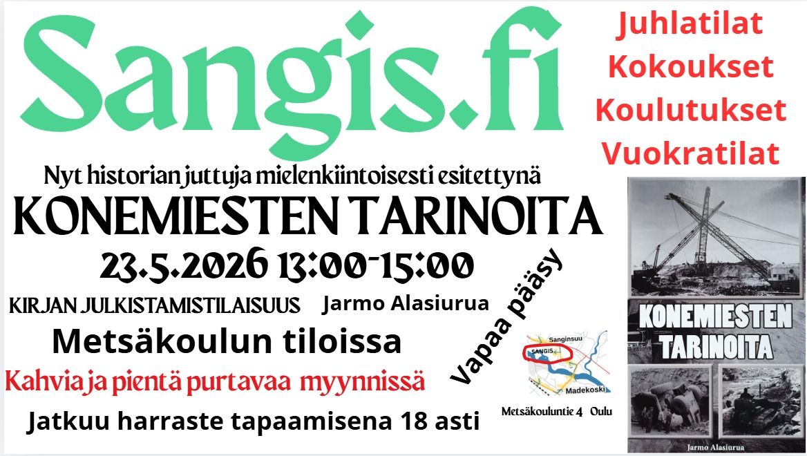 Konemiesten tarinat tapahtuma